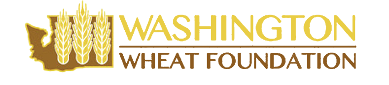 Washington Wheat Foundation logo with wheat graphics