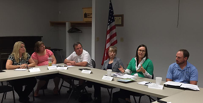 WAWG was proud to welcome Alexis Taylor (in green), USDA Deputy Under Secretary, to Ritzville to discuss trade, TPP and other issues important to Washington wheat farmers.