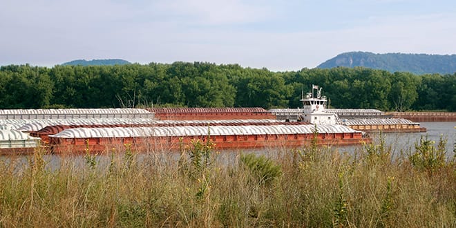 Barge-on-Mississippi