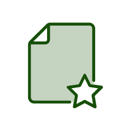 Document icon with star badge