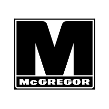 Black M logo with McGREGOR text